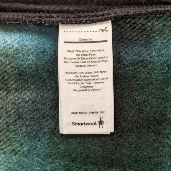 Smartwool Women's Anchor Line Merino Wool Shacket in Everglade XS NWT - Picture 9 of 9